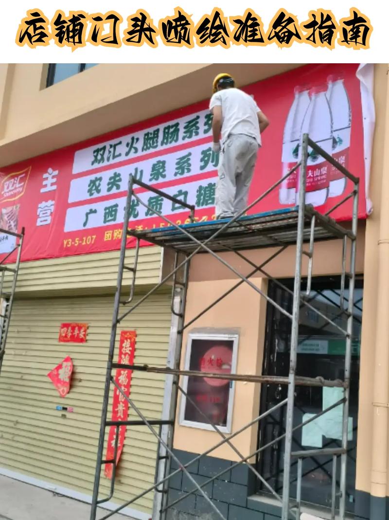 店铺门头喷绘指南 打造吸睛招牌的终极攻略